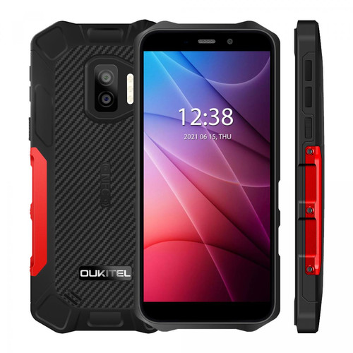 Oukitel - OUKITEL WP12 Pro Smartphone Robuste 64 Go IP68 Etanche 5.5" Android 11 Batterie 4000mAh GPS Double SIM - Rouge Oukitel   - Smartphone Android