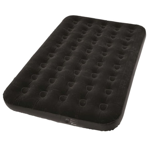 Outwell - Outwell Matelas gonflable Flock Classic double Noir Outwell  - Outwell