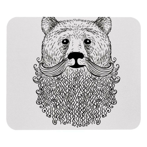 ownta - OWNTA Bear Animal Modèle Tapis de bureau avec tapis de souris, fond en caoutchouc antidérapant imprimé, adapté au bureau et aux jeux ownta  - Le meilleur de nos Marchands