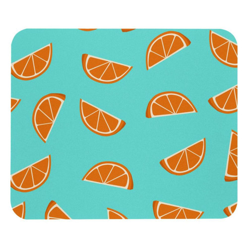 ownta - OWNTA Orange Slices Modèle Tapis de bureau avec tapis de souris, fond en caoutchouc antidérapant imprimé, adapté au bureau et aux jeux ownta  - Périphériques, réseaux et wifi