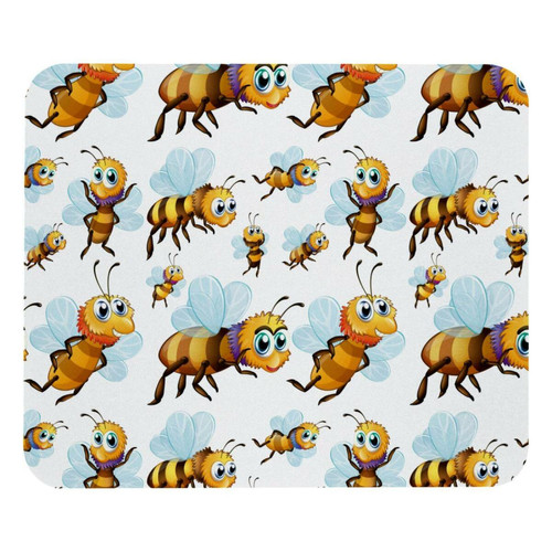 ownta - OWNTA Little Bees Flying Modèle Tapis de bureau avec tapis de souris, fond en caoutchouc antidérapant imprimé, adapté au bureau et aux jeux ownta  - Le meilleur de nos Marchands