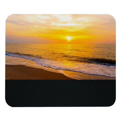 ownta - OWNTA Landscape Sea Beach Sunset Modèle Tapis de bureau avec tapis de souris, fond en caoutchouc antidérapant imprimé, adapté au bureau et aux jeux ownta  - Nos Promotions et Ventes Flash