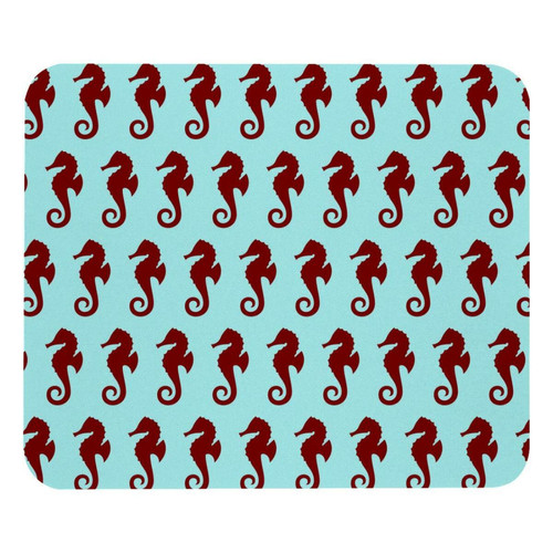 ownta - OWNTA Nautical Seahorse Blue Modèle Tapis de bureau avec tapis de souris, fond en caoutchouc antidérapant imprimé, adapté au bureau et aux jeux ownta  - Le meilleur de nos Marchands