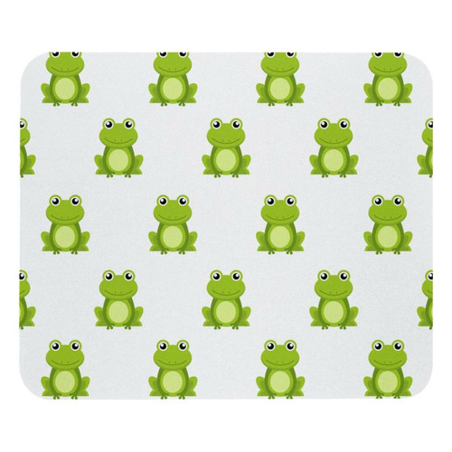 ownta - OWNTA Cute Cartoon Green Frogs Modèle Tapis de bureau avec tapis de souris, fond en caoutchouc antidérapant imprimé, adapté au bureau et aux jeux ownta  - Nos Promotions et Ventes Flash