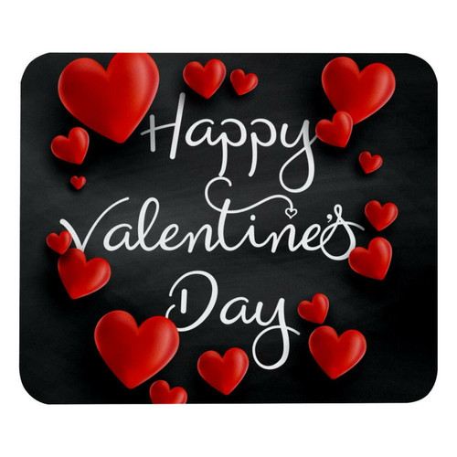 ownta - OWNTA Happy Valentine's Day Love Modèle Tapis de bureau avec tapis de souris, fond en caoutchouc antidérapant imprimé, adapté au bureau et aux jeux ownta  - Périphériques, réseaux et wifi