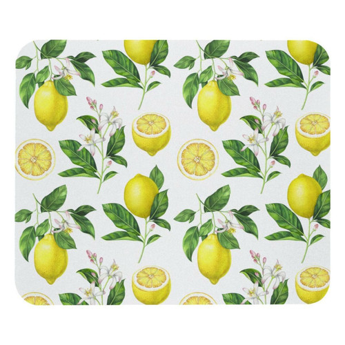 ownta - OWNTA Fruit Yellow Lemon Modèle (2) Modèle Tapis de bureau avec tapis de souris, fond en caoutchouc antidérapant imprimé, adapté au bureau et aux jeux ownta  - Le meilleur de nos Marchands