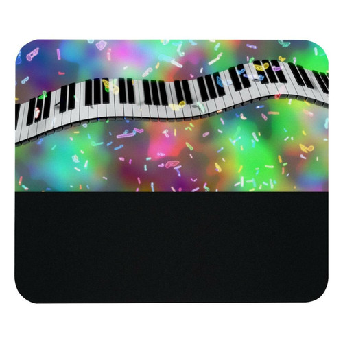 ownta - OWNTA Piano Keys Modèle Tapis de bureau avec tapis de souris, fond en caoutchouc antidérapant imprimé, adapté au bureau et aux jeux ownta  - Nos Promotions et Ventes Flash