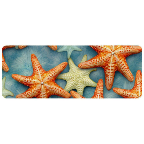 ownta - OWNTA Starfish Grand tapis de bureau à motif : tapis de jeu rectangulaire étendu de 11,8 x 31,3 pouces avec fond en caoutchouc antidérapant - adapté au bureau à domicile - grand tapis de souris ownta  - Le meilleur de nos Marchands