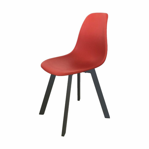 Ozalide - Chaise de jardin moderne Ibis- Rouge Ozalide  - Ozalide