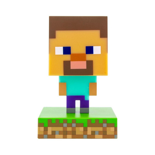 Paladone Products - Minecraft - Veilleuse 3D Icon Steve - Maison reconditionnée