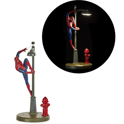 Paladone - Lampe LED Marvel Spiderman - Décor lampadaire - Statues