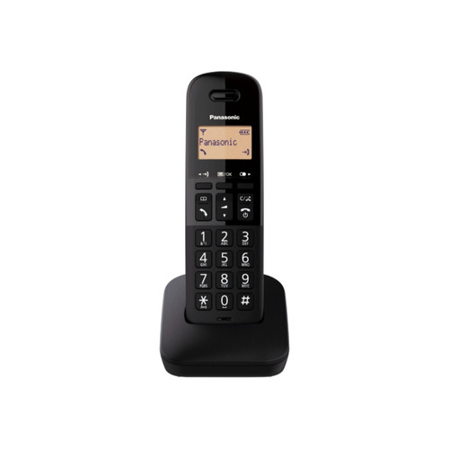 Panasonic - Panasonic KX-TGB610JT Téléphone analog/dect Noir Identification de l'appelant Panasonic - Téléphone fixe sans fil