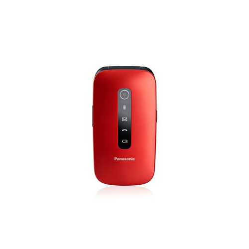 Panasonic - Téléphone portable basique Panasonic KX TU550EXR 2.8" Rouge Panasonic  - Le meilleur de nos Marchands