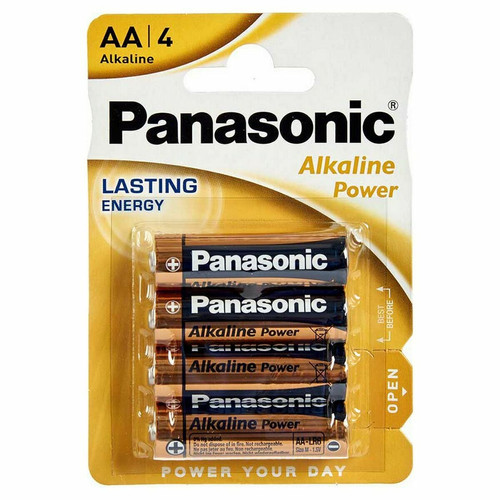 Panasonic - Batteries Panasonic Corp. bronze aa Panasonic  - Piles rechargeables Panasonic - Rasage Electrique