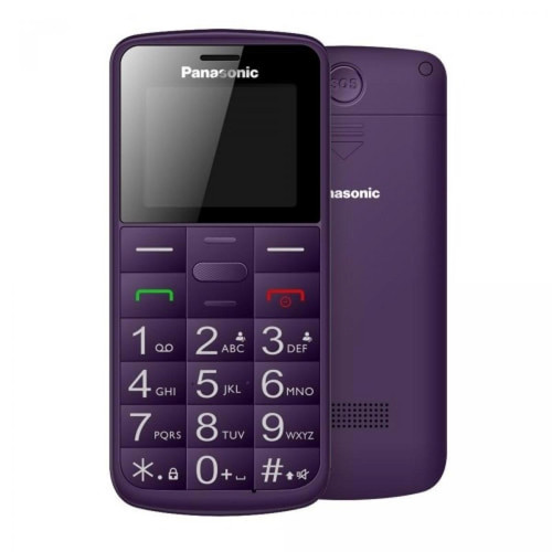 Panasonic - KXTU110 Téléphone Portable 1.8" GSM 32Go Linux Violet - Téléphonie Panasonic - Rasage Electrique