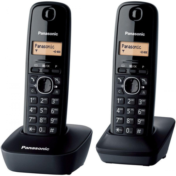 Téléphone fixe-répondeur Panasonic Téléphone fixe PANASONIC KXTG 1612 FRH