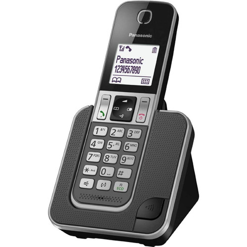 Panasonic - telephone sans Fil avec écran Noir gris - Téléphone fixe Pack reprise