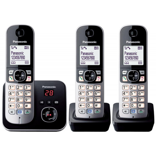 Téléphone fixe-répondeur Panasonic KT-TG6823