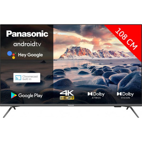 Panasonic - TV LED 4K 108 cm TX-43JX700E Panasonic   - Panasonic - Rasage Electrique