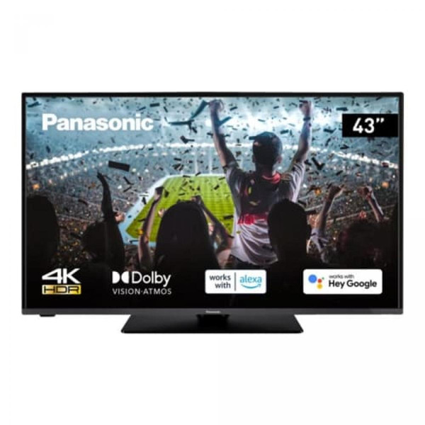 TV 40'' à 43'' Panasonic TX-43LX600 Téléviseur 43" 4K UHD LCD 60Hz Smart TV Wi-Fi HDMI Noir