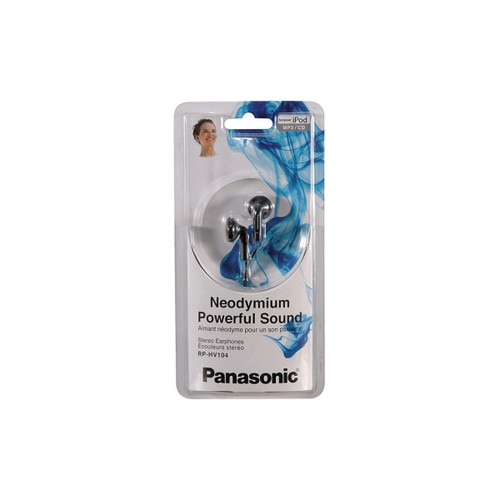 Panasonic - Panasonic RP-HV104 Avec fil Écouteurs Musique Noir Panasonic  - Son audio Panasonic - Rasage Electrique