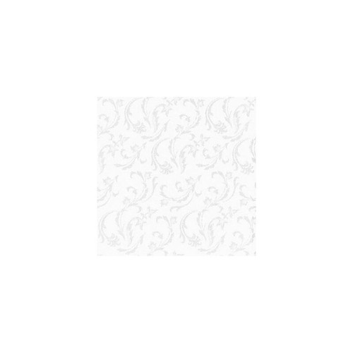 PAPSTAR - PAPSTAR Serviette 'ROYAL Collection Damascato', blanc () PAPSTAR  - Jeux artistiques