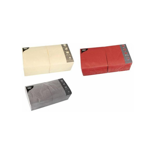 PAPSTAR - PAPSTAR Serviettes, 330 x 330 mm, 3 couches, vert olive () PAPSTAR  - Kits créatifs