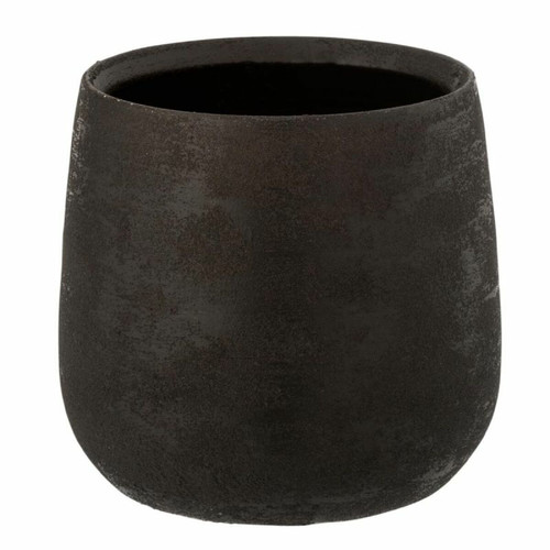 Pots, cache-pots Paris Prix Cache-Pot en Céramique Irrégulier 22cm Noir