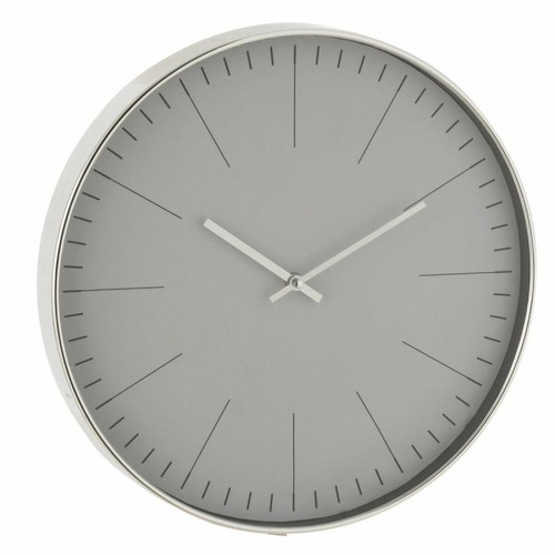 Horloges, pendules Paris Prix Horloge Murale Design 'Silvester 40cm Argent