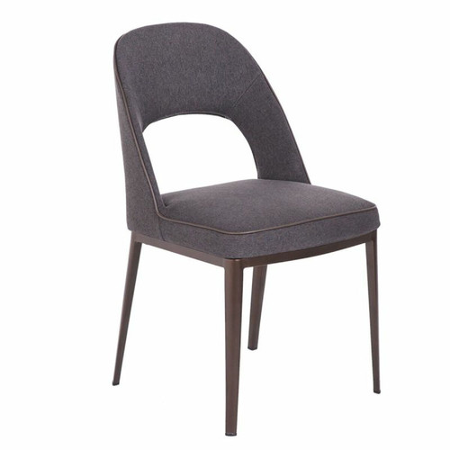 Chaises Chaise en tissu avec structure en acier