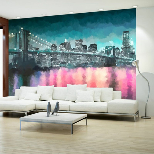 Paris Prix - Papier Peint Painted New York 245 x 350 cm Paris Prix  - Revêtement mural intérieur