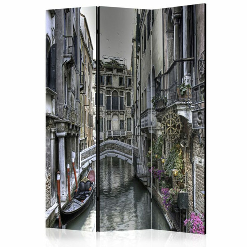 Paris Prix - Paravent 3 Volets Romantic Venice 135x172cm Paris Prix  - Bonnes affaires Décoration
