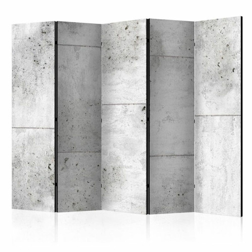 Paris Prix - Paravent 5 Volets Concretum Murum 172x225cm Paris Prix  - Paravents