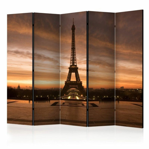 Paris Prix - Paravent 5 Volets Evening Colours of Paris 172x225cm Paris Prix  - Paravent bambou Paravents