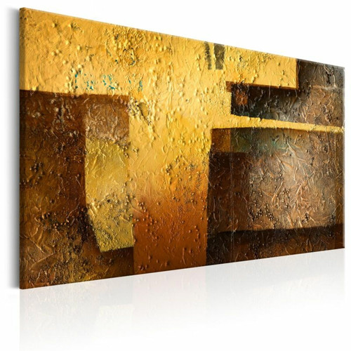 Paris Prix - Tableau Imprimé Golden Modernity 40 x 60 cm Paris Prix  - tableau xxl Tableaux, peintures