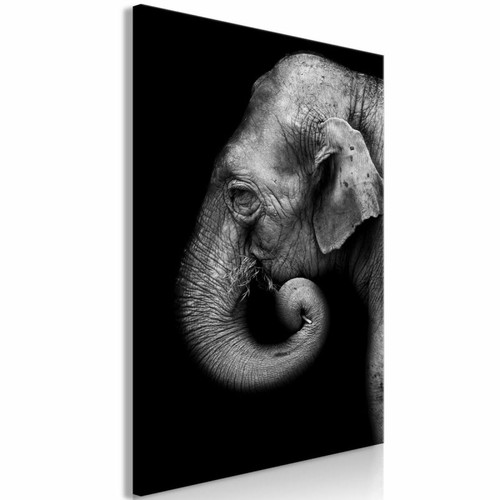 Paris Prix - Tableau Imprimé Portrait of Elephant 40 x 60 cm Paris Prix  - Tableau peinture elephants
