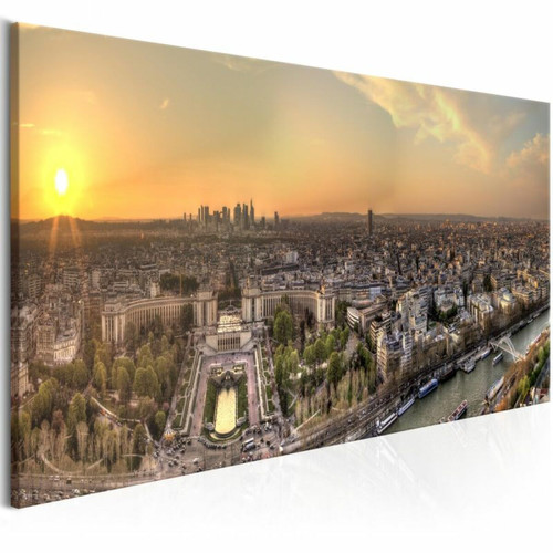 Paris Prix - Tableau Imprimé View From Eiffel Tower Narrow 40 x 120 cm Paris Prix - Paris Prix