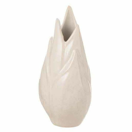 Paris Prix - Vase Design en Céramique Ibiza Brillant 25cm Beige Paris Prix  - Vases design