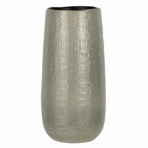 Paris Prix - Vase en Céramique Design Yuella 40cm Gris Paris Prix - Décoration