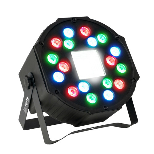 Party Light & Sound -PROJECTEUR PAR DMX A LED AVEC STROBO - PARTY-PAR-STROBE Party Light & Sound  - Effets lumineux