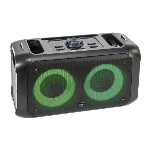 Party Light & Sound - Enceinte portable de 100W - PARTY - PARTY-STREET2 - Sur batterie avec Bluetooth et effet lumineux LED - Noir - Enceinte bluetooth Enceinte nomade