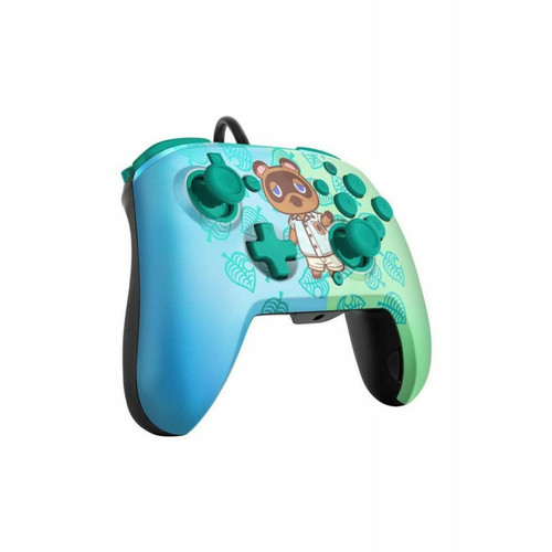 PDP Manette Gaming filaire pour Nintendo Switch Pdp Faceoff Deluxe Animal Crossing