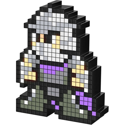 PDP - Tortues ninja Shredder - Figurine Lumineuse à led - Pixel Pals Teenage mutant turtles PDP  - Lampe violette