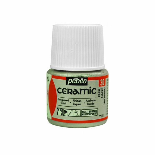 Pebeo - Peinture céramique et multi-surfaces - Nacré - 45 ml Pebeo - Revêtement sol & mur