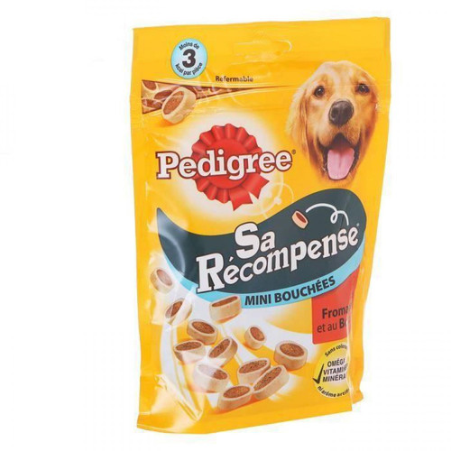 Pedigree - Sa Récompense Mini Bouchées au boeuf et fromage 140 g (x6) Pedigree  - Friandise pour chien