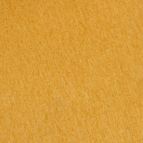 Pegane Chauffeuse, canapé avec 1 place en tissu coloris jaune ocre et bois - L. 65 x P. 71 x H. 68  cm