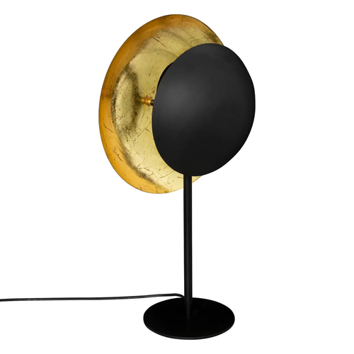 Pegane - Lampe à poser, lampadaire droit en métal noir - Longueur 33 x Profondeur 23 x Hauteur 57 cm Pegane  - Lampadaires Pegane