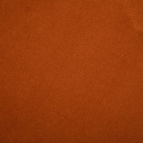 Poufs Pouf rond , repose-pieds en velours coloris ambre - Diamètre 31 x Hauteur 38 cm