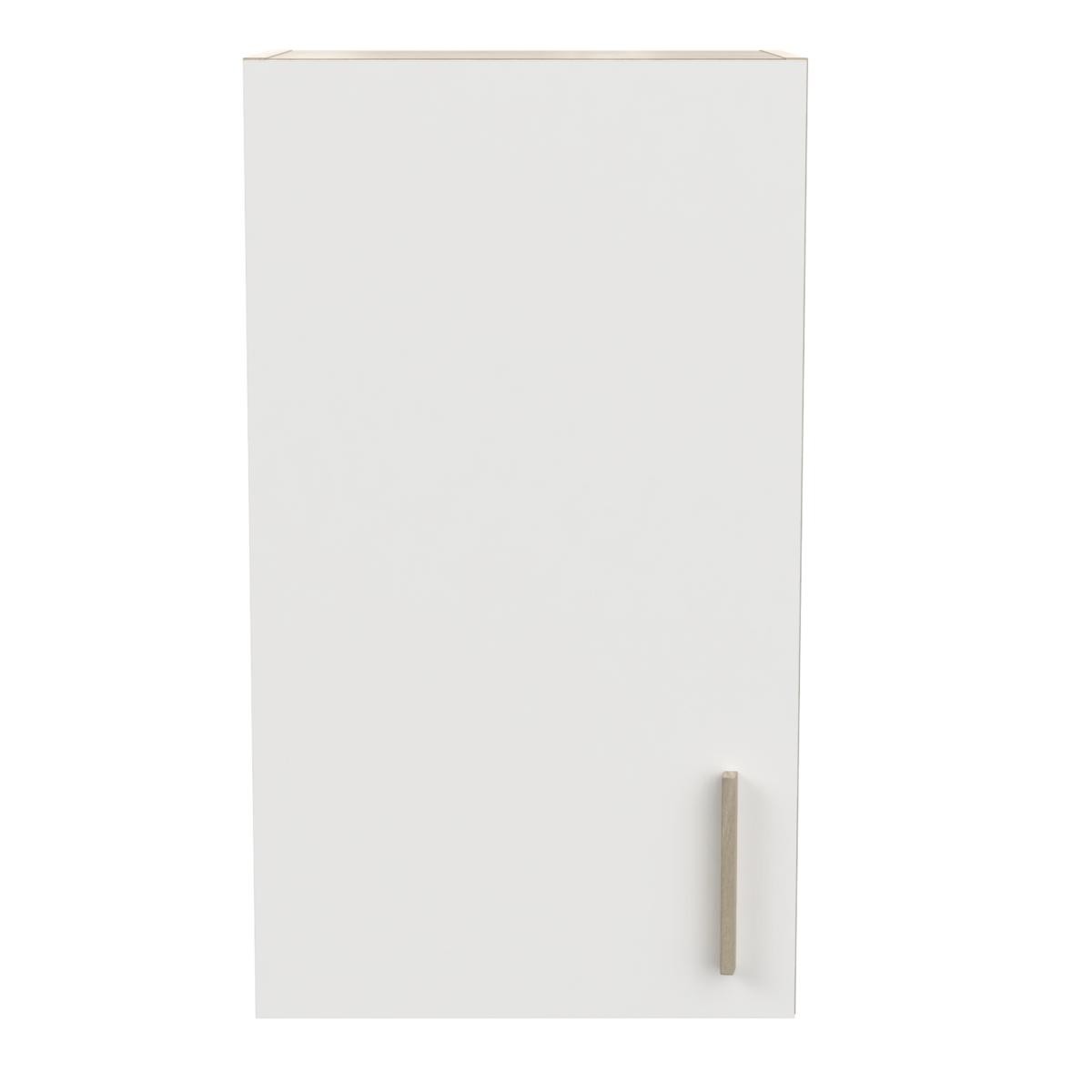 Meuble haut de cuisine coloris chêne kronberg, blanc - Longueur 40 x Hauteur 70 x Profondeur 30 cm