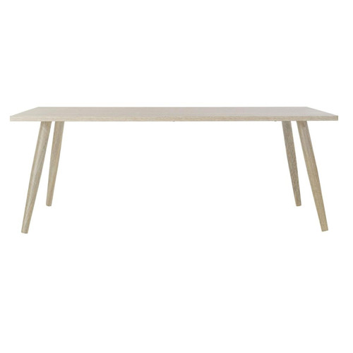 Tables basses Pegane Table basse rectangulaire en MDF et métal - longueur 120 x profondeur 60 x hauteur 45 cm